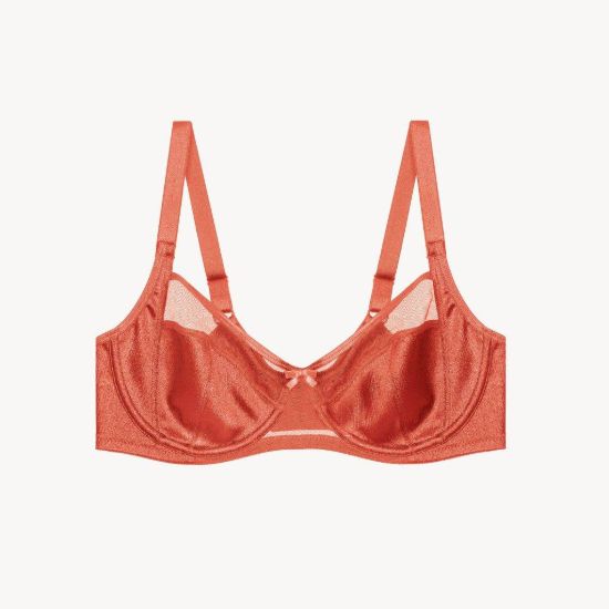 تصویر سوتین NEEV کد Nadin رنگ نارنجی - کاپ C